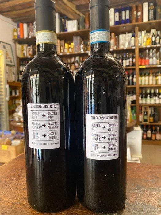2018 Gianni Brunelli: Brunello di Montalcino & Rosso di, Verzamelen, Wijnen