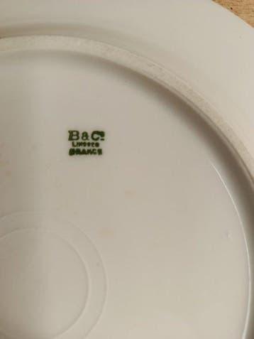 Bernardaud & Co. Limoges - Dessertservies (10) - Porselein