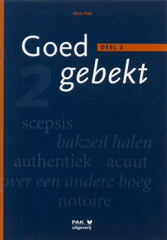 Goed gebekt 2 9789080516229 D. Pak, Boeken, Overige Boeken, Gelezen, Verzenden