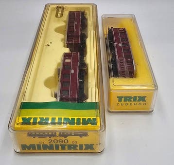 Minitrix N - 2090, 2092 - Treinset (1) - Serie VT75, Nieuw