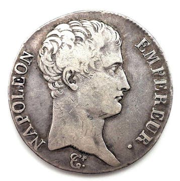 Frankrijk. Napoléon I (1804-1814). 5 Francs An 13-M,