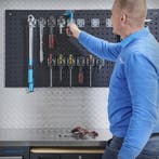 Datona Gereedschapshaak dubbel - 10 cm (20 stuks) - Datona, Ophalen of Verzenden, Nieuw