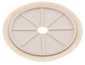200 Mm Platte NRE Witte Vacuüm Zuignap G 1/2 Inch, Doe-het-zelf en Bouw, Verzenden, Nieuw