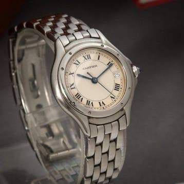 Cartier - Santos Ronde - 121000R - Femme - 2000-2010, Handtassen en Accessoires, Nieuw