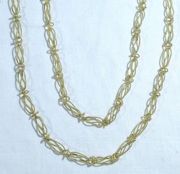 Collier - 18 carats Or jaune - Excellente fabrication