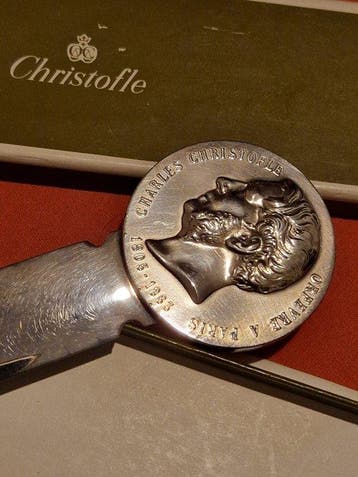 Christofle - Briefopener - Verzilverd