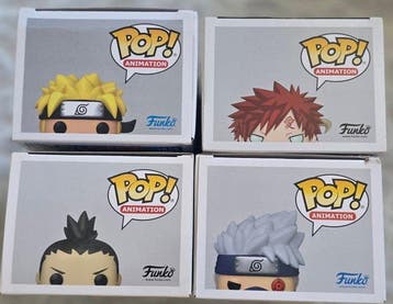 Funko - Funko Pop - Naruto Uzumaki; Gaara; Shikamaru Nara;