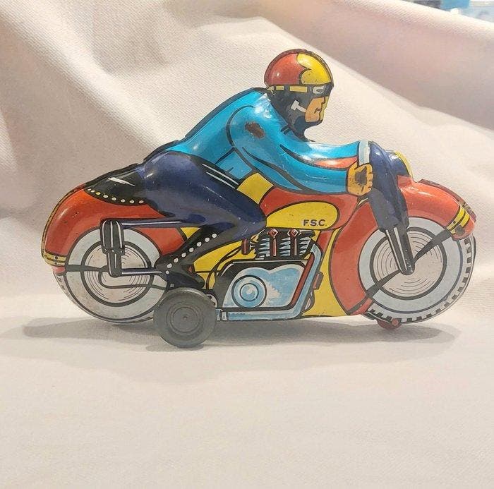 Ferrari Siro Casalpusterlengo - Blikken speelgoed -, Antiek en Kunst, Antiek | Speelgoed