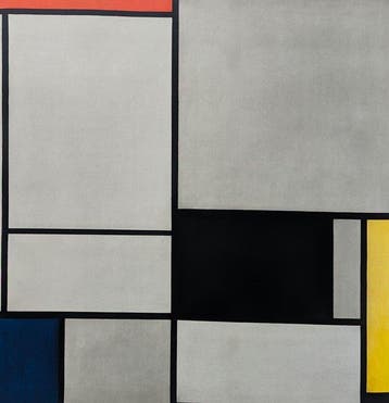 Piet Mondrian (after) - Shorewood Fine Art Reproductions -, Antiek en Kunst