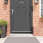 vidaXL Schroefbare Deurborstelafdichtingen 12 pcs Zilver 100, Verzenden