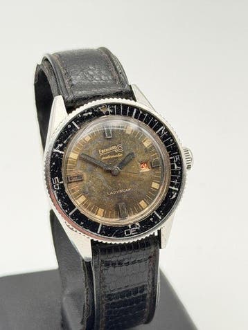 Eberhard & Co. - ladyscaf automatic diver rare vintage 300m, Nieuw