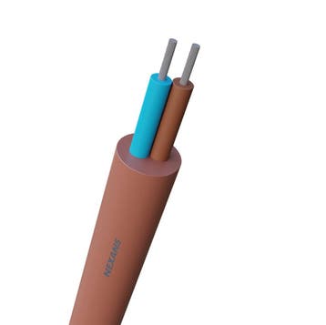 Câble En Silicone Nexans SIHF 2x1.5mm 180C Résistant À La, Verzenden
