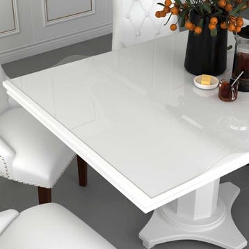 vidaXL Tafelbeschermer 120x60 cm 1,6 mm PVC transparant, Huis en Inrichting, Verzenden, Nieuw