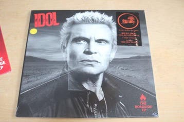 Billy Idol - The Cage EP (red vinyl) + The Roadside EP +