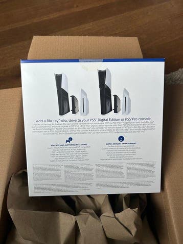 Sony - Playstation 5 (PS5) - Disc Drive - add-on accessory -, Nieuw