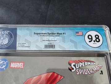 Superman/Spider-Man #1 - EGC 9.8 - 1 Graded comic - Eerste, Livres