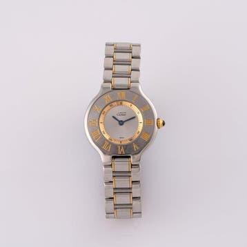 Cartier - Must de Cartier 21 - 1340 - Femme - 1980-1989, Nieuw