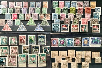 Union soviétique - Lettonie - Lituanie 1918/1932 - Bon lot, Gestempeld