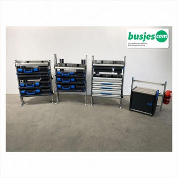 Sortimo SR5 bedrijfswageninrichting 3 kasten + WorkMo 3129, Verzenden