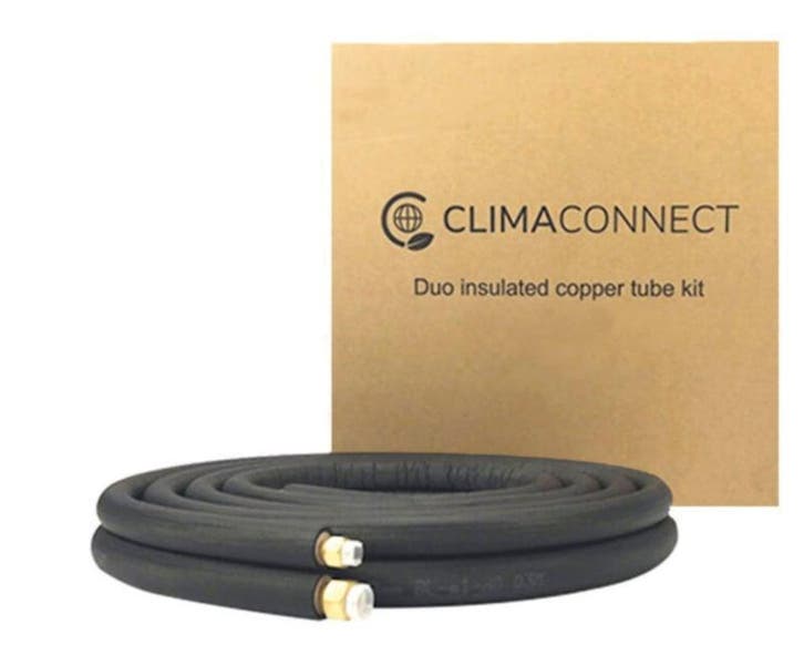 Airco leidingset met flarewartels 1/4-1/2 lengte 8 meter, Autos : Pièces & Accessoires, Climatisation & Chauffage, Envoi