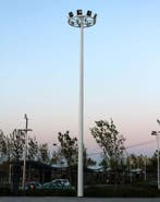 Polygonale heavy duty stalen highmast 20m1 met grondstuk en, Zakelijke goederen, Overige Zakelijke goederen, Verzenden