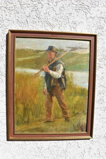 Karl Krummacher (1867-1955), zugeschrieben - Bauer mit