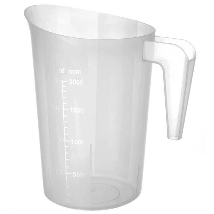 Maatbeker | Kunststof | 2L | Maatverdeling | Stapelbaar |, Zakelijke goederen, Horeca | Keukenapparatuur, Nieuw in verpakking