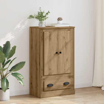 Highboard Artisan Eiken 46% korting - Retour deal, weg is..., Verzenden
