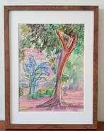 André Maire (1898-1984) - Linfirmerie de Saïgon, la cour