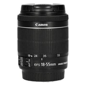Canon EF-S 18-55mm f/3.5-5.6 IS STM met garantie, Ophalen of Verzenden, Gebruikt