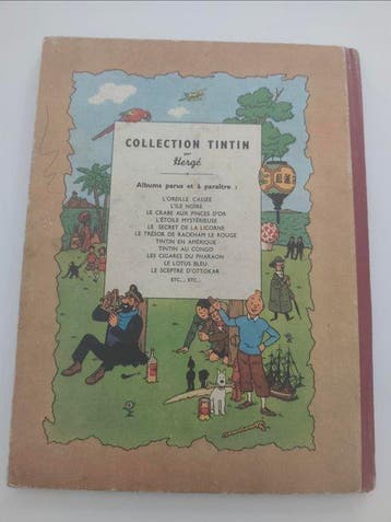 Tintin T5 - Le Lotus Bleu (B1) – C – 2e édition couleur - 1, Boeken, Nieuw