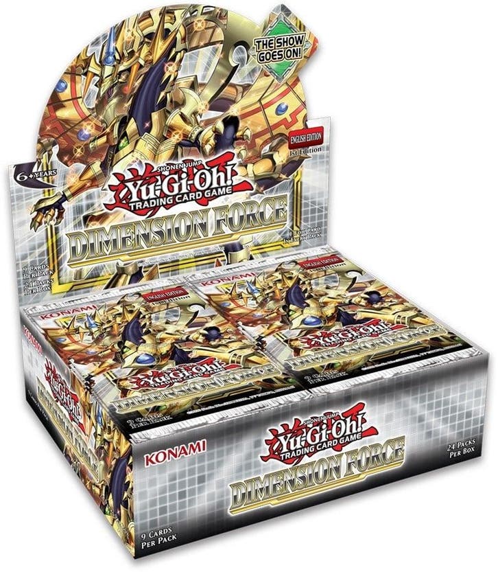 Yu-Gi-Oh! Dimension Force Booster Box, Verzamelen, Film en Tv, Nieuw, Ophalen of Verzenden