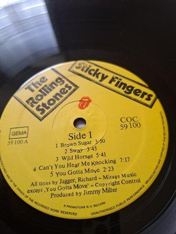 Rolling Stones - Sticky Fingers - Disque vinyle - 1977, Nieuw in verpakking