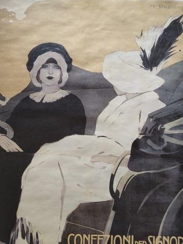 Marcello Dudovich - Confezioni per Signora Mele Napoli -