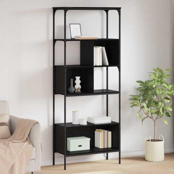 vidaXL Boekenkast 7-laags 76 x 33 x 188,5 cm Bewerkt hout, Huis en Inrichting, Verzenden, Nieuw