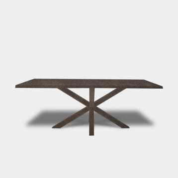 Tafel Boomstam eikenhout  Matrix hout  240x100, Nieuw