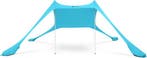 2dekans | G-RAFFA Strandtent & Schaduwdoek (2x2m)– Snel, Caravans en Kamperen, Ophalen of Verzenden, Nieuw