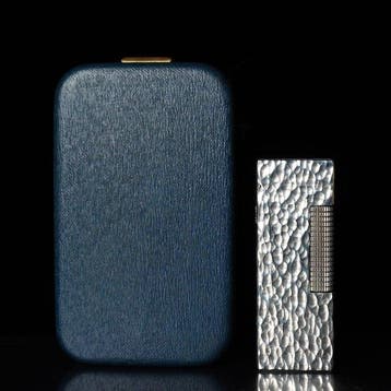 Dunill - Bark Pattern Rollagas Lighter - Aansteker -