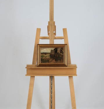Willem Hendrik van der Nat (1864–1929) - Schuur met