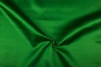 Satijn stof groen - Polyester stof 50m op rol, Verzenden, Nieuw