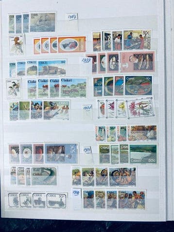 Monde - Collection / chercheur de pays africains, y compris, Gestempeld