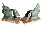 Paire de serre livre Ard Déco - Serre-livres (2) - Marbre