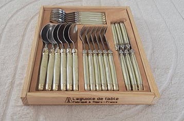 Laguiole - Ménagère pour 6 personnes - ABS - Ménagère 6
