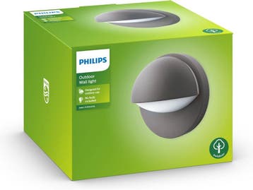 Philips June - Buitenwandlamp - Spatwaterdicht IP44 -, Jardin & Terrasse, Jardin & Terrasse Autre, Verzenden