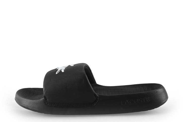 Lacoste Slippers in maat 40½ Zwart, Kleding | Heren, Schoenen, Zwart, Zo goed als nieuw, Slippers, Verzenden