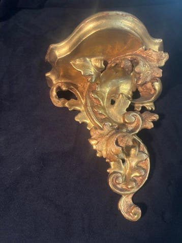 Wandrek - Verguld hout - Goudfolie - 1850-1900