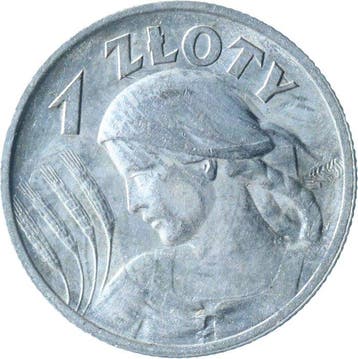 Polen. 1 Zoty (zloty) 1927 KWALITEIT (Zonder minimumprijs)