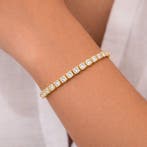 Sans prix de réserve - Bracelet de tennis - 18 carats Or