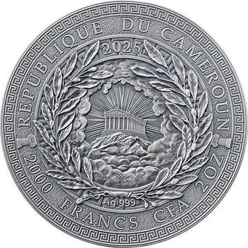 Cameroun. 2000 Francs 2025 Heracles - The Great Greek
