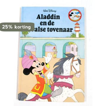 Aladdin en de valse tovenaar / Disney Boekenclub / 78, Verzenden, Zo goed als nieuw